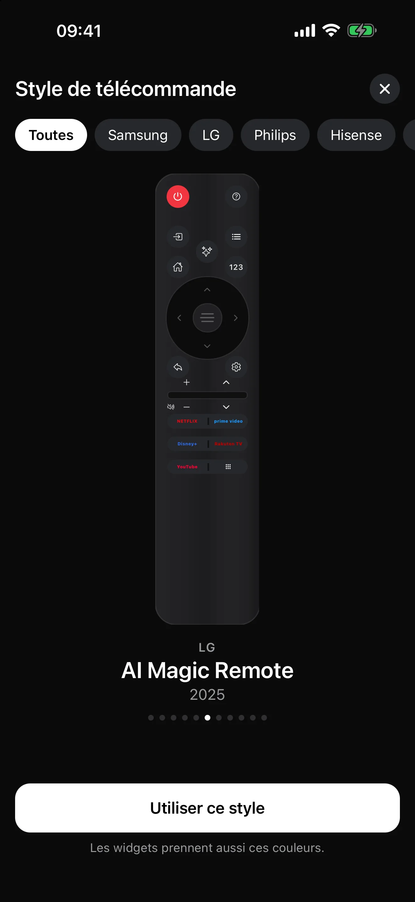 LG AI Magic Remote 2025
