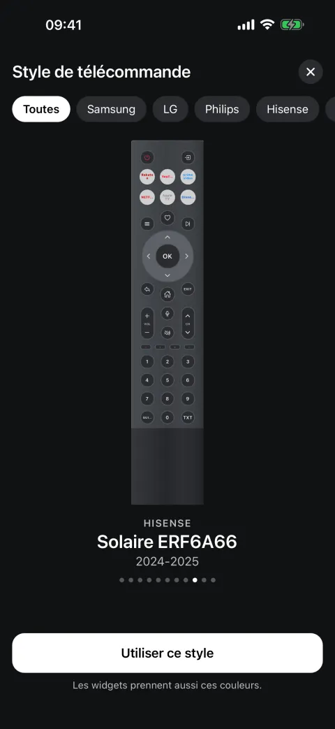 Style Hisense Solaire ERF6A66