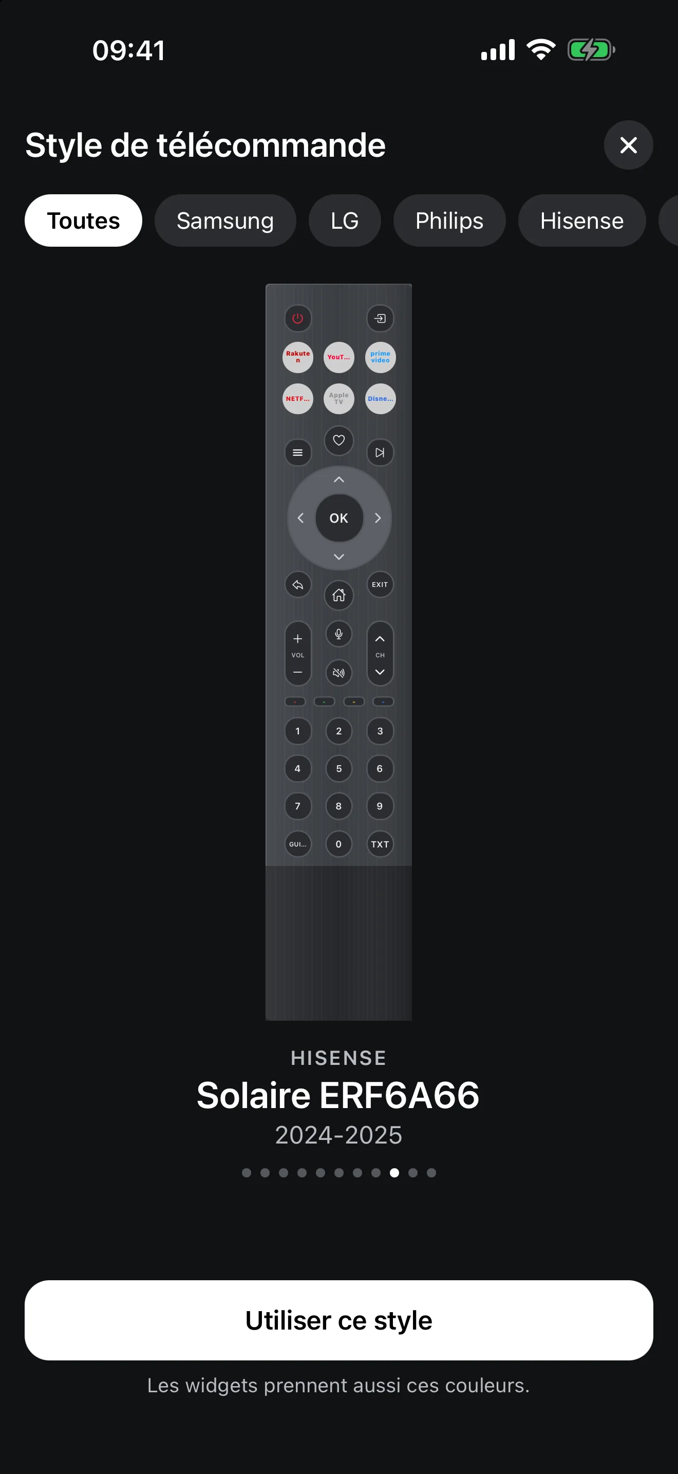 Hisense Solaire ERF6A66