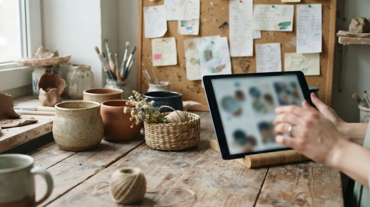 Produits artisanaux locaux prêts à être référencés sur une marketplace pour association solidaire